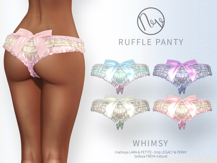 neve intimates - ruffle whimsy