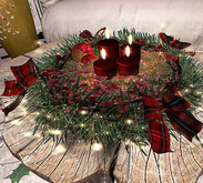 CJ Advent Wreath Baubles - single Flame