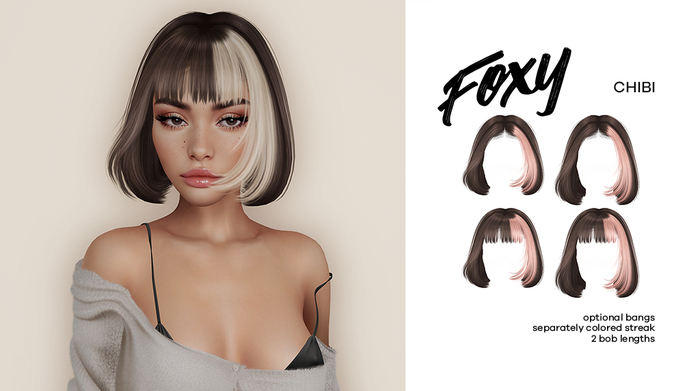 Foxy - Chibi Hair (Blond)
