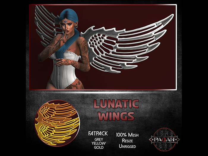 [Pagan] lunatic wings fatpack
