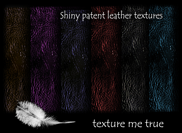  shiny patent leather textures