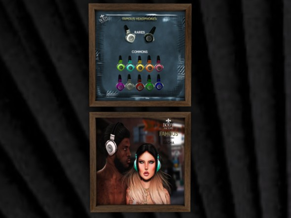 [BODY FACTORY] Famous Headphones (Red)