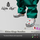 *KK Khloe Klogs- Needles BELLEZA