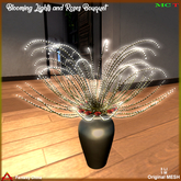FCBTS - Mesh Blooming Lights and Roses Bouquet 