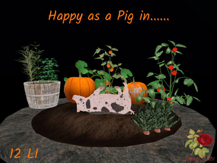 ImagiNits Happy As A Pig In... box