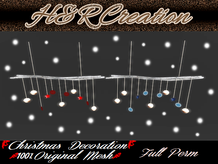 H&R CHRISTMAS Decoration- FULL PERM -Package