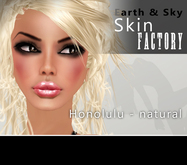 Honolulu Skins natural by Earth & Sky Skin Factory x