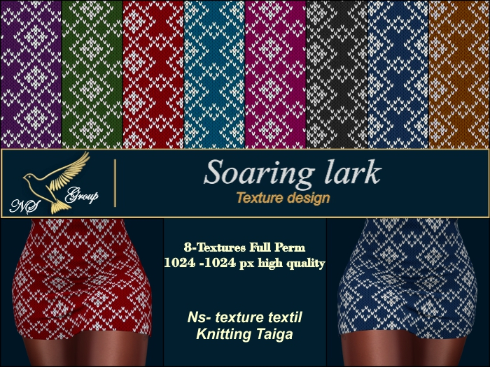 Ns- texture textil Knitting Taiga