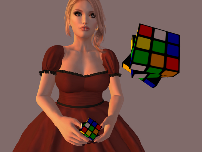 Rubik's cube~Mesh~(unpack box)