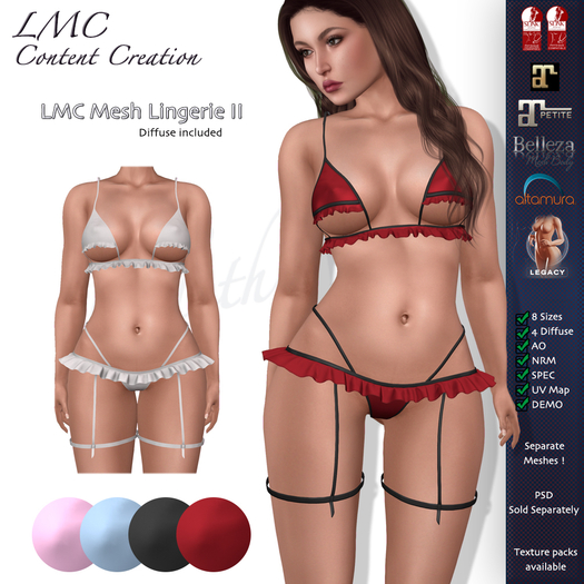 LMC Mesh - Lingerie II - DEMO