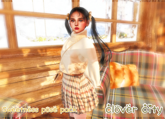 [Clover City] Sweetness pose pack!