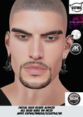 !O.S! Beard Alonzo BOM/Catwa/Omega/Lel/AK