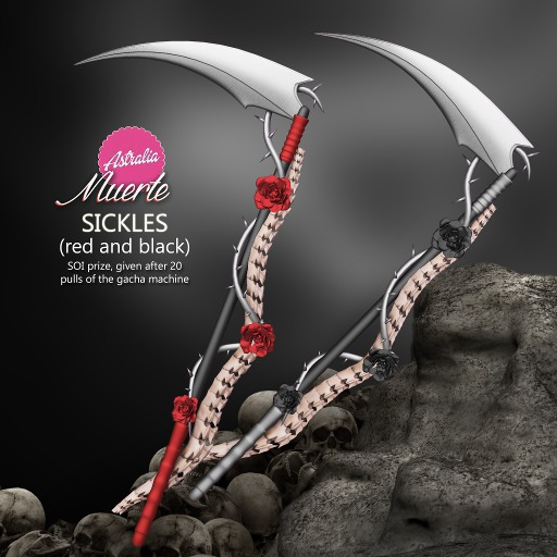 Astralia - Muerte gacha (sickle) black SOI