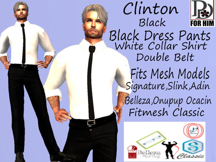 !PD-Clinton Black