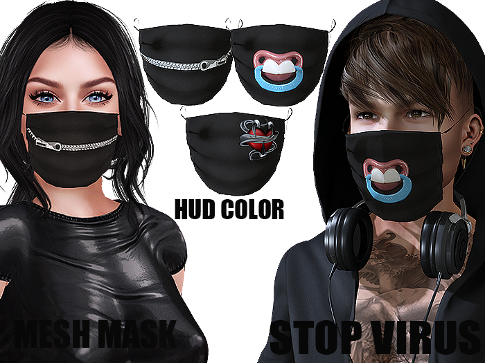 InStyle-Mask Mesh - HUD PAC