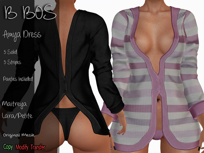 B BOS - Amya Dress - Fatpack (Add me)