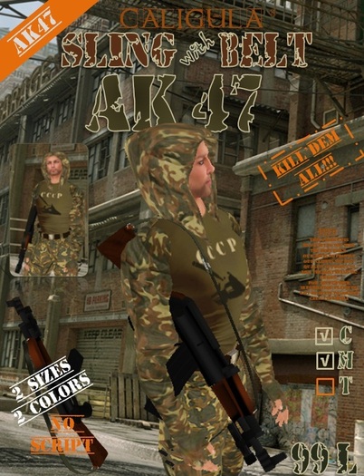 AK 47 SLING WITH BELT