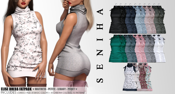 Seniha. Elise Dress // Fatpack