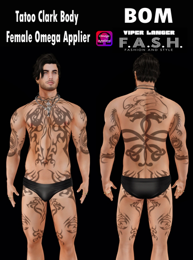 F.A.S.H VIPER Tatoo Clark Body Omega Applier BOM