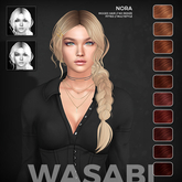 Wasabi // Nora Mesh Hair - Reds