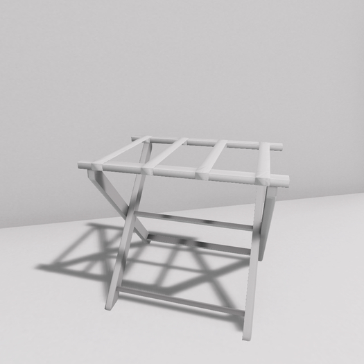 Second Life Marketplace Kiyori // Luggage Rack (White)