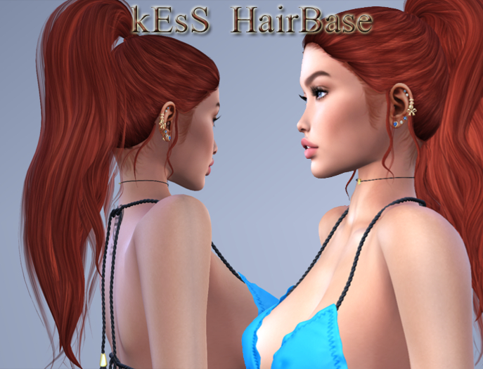 //BentoDesigner// HairBase kEsS RED 2 OPTIONS