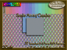 Scale Array Combo Seamless Texture Set