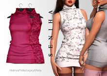 Seniha. Elise Dress // Dark Pink