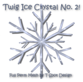 T-Spot Mesh - Twig Ice Crystal No. 2 - Full Perm - LI=0.5