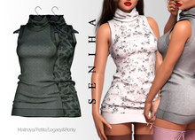 Seniha. Elise Dress // Army
