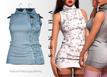 Seniha. Elise Dress // Sky