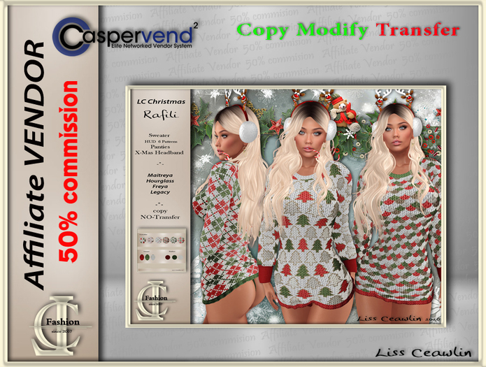 LC Affiliate Vendor [Christmas] - Rafili Sweater [1 vendor]