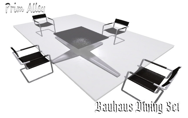 Prim Alley Bauhaus Dining set