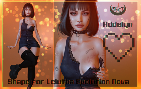Second Life Marketplace - -SECT-!!!!!!Addelyn shape(lelutka Nova)
