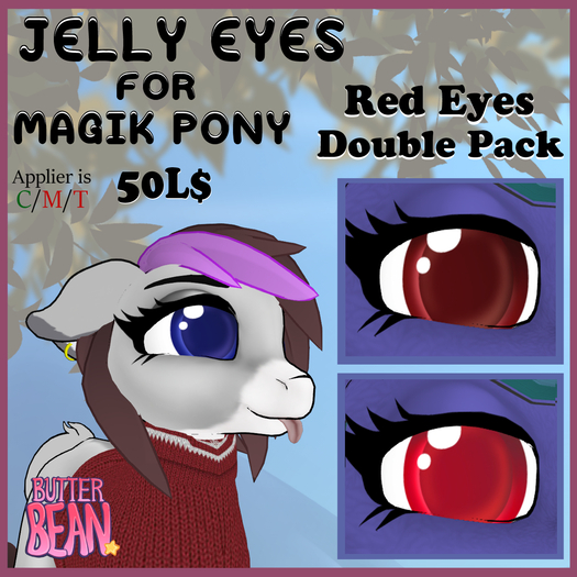 [ButterBean] Jelly Eyes -Magik- Reds