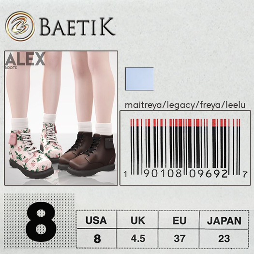 Baetik : Alex Boots : Haze