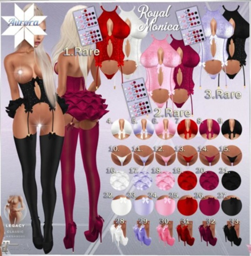 2. AURORA  Royal Monica RARE Maitreya Lara