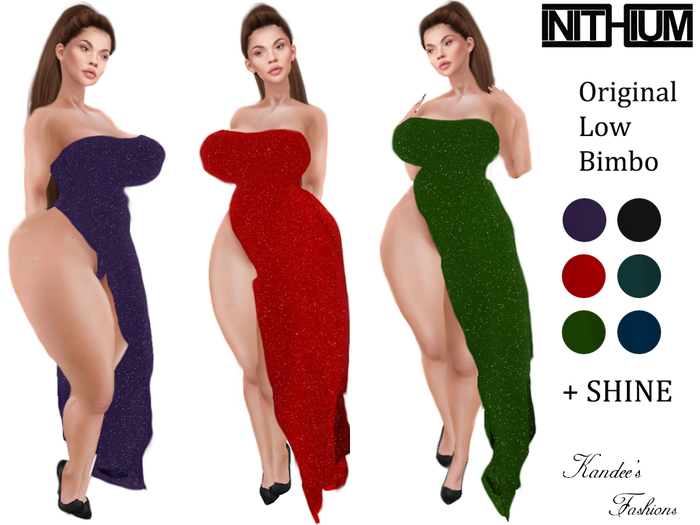 [INITHIUM Kupra] Dress + Panties + Hud + SHINE