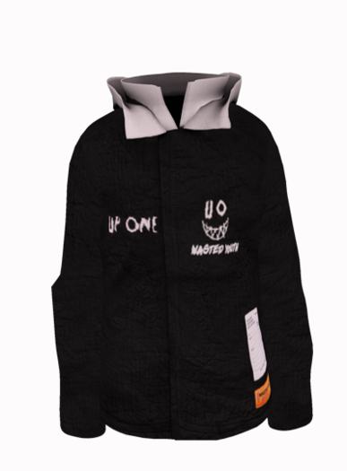 Wasted Youth- UpOne Black Coat