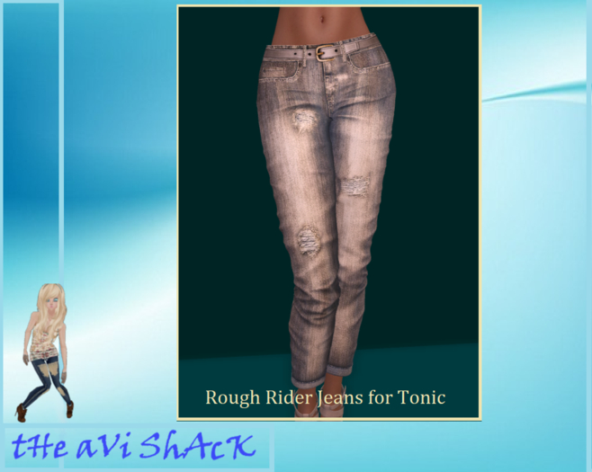ROUGH RIDER TORN JEANS FOR TONIC