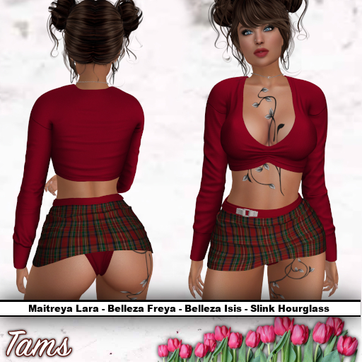 Skirt, Belt, Top - Trixie