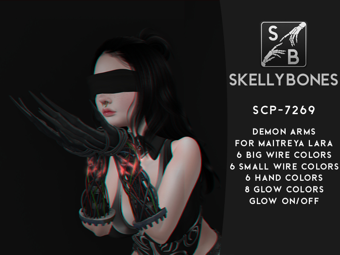 Skellybones -- SCP-7269 Cyborg Arms DEMO
