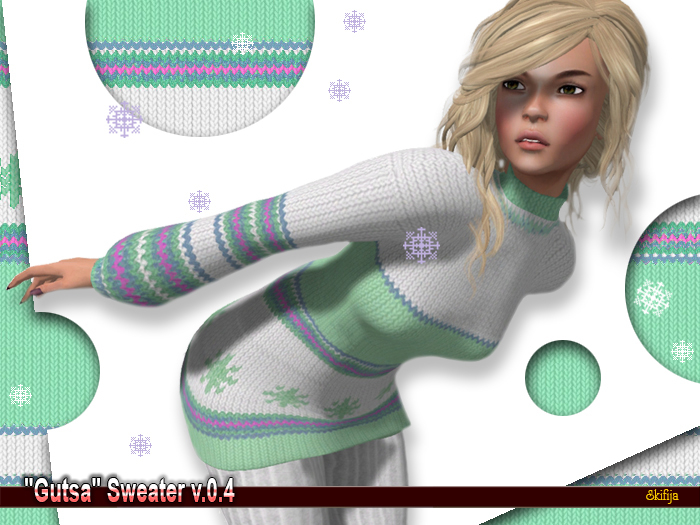 DEMO-SKIFIJA- "Gutsa" Sweater v.0.4 Lara