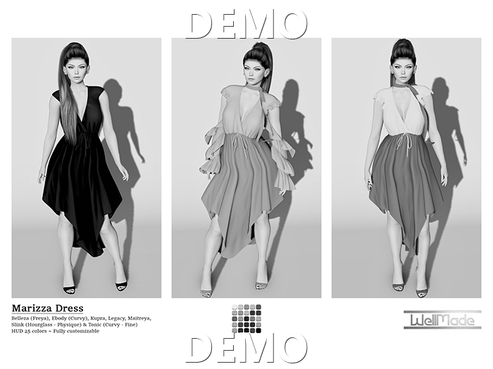 [WellMade] Marizza Dress DEMO