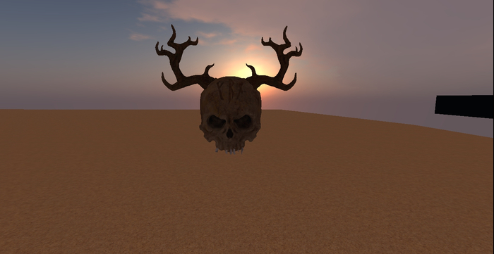 Demon skull