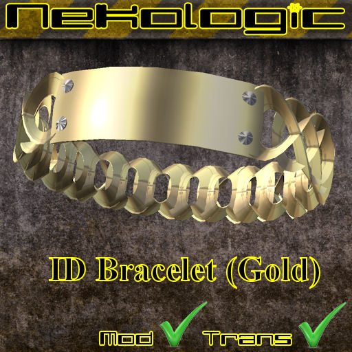 Nekologic - ID Bracelet (Gold)