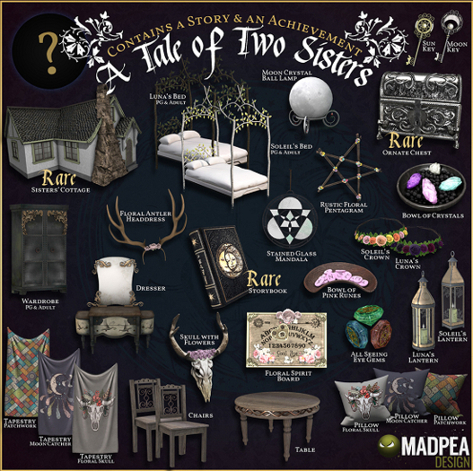 MadPea A Tale of Two Sisters - Sun Key