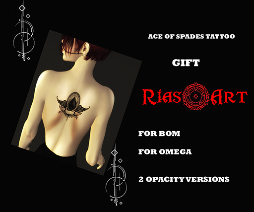 [RiasArt] -Ace Of Spades Tattoo GIFT