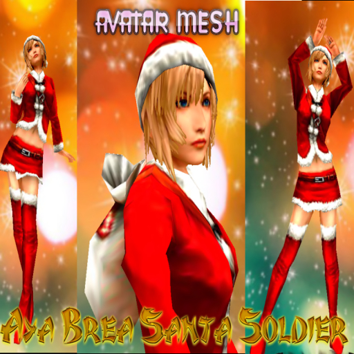 The 3rd Birthday - Aya Brea Santa Soldier