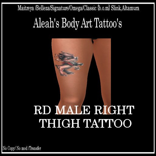 RD MALE RIGHT THIGH